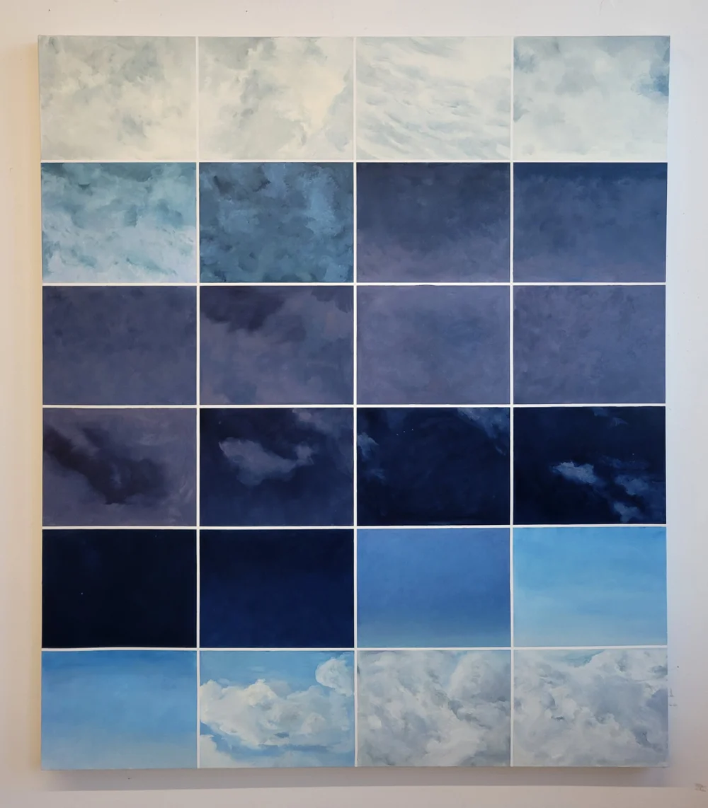 Sky of Mind wall — November 2025 by Steven Baldino